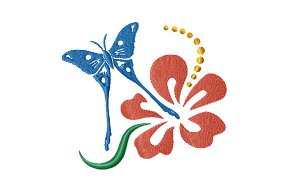 Butterfly and Hibiscus Flower – A Designer's Review