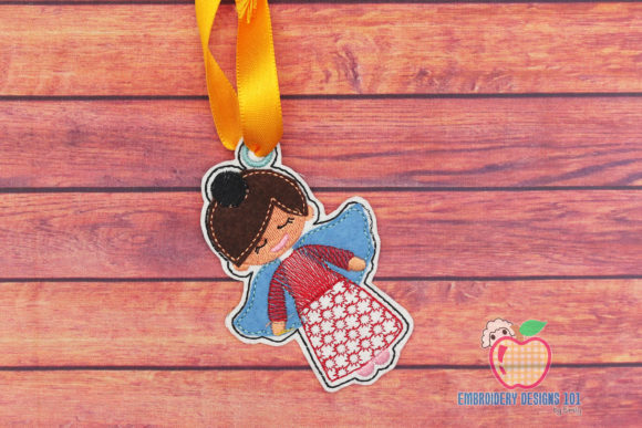 Christmas Angel Doll ITH Ornament: A Designer's Review