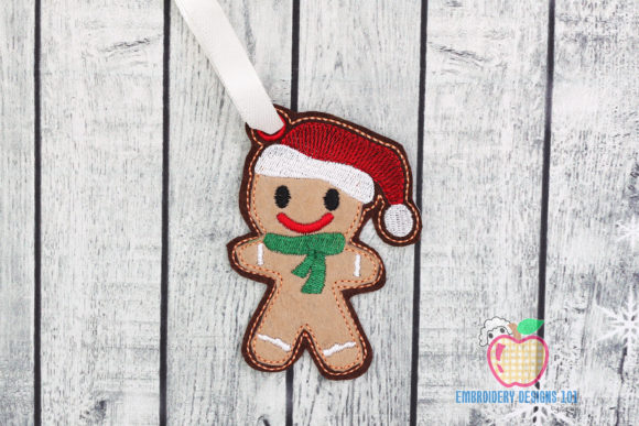 Christmas Gingerbread ITH Ornament Review for Boutique Sweatshirts