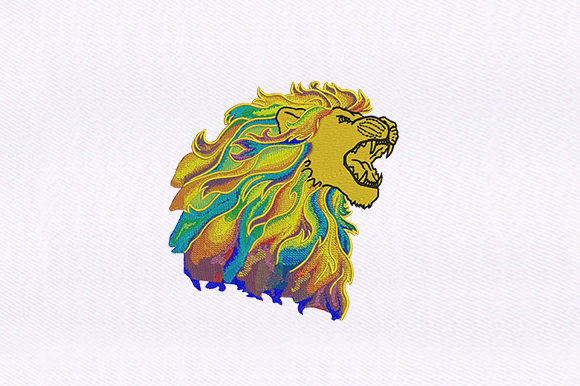 Color Fierce Lion Design: Tested for Handmade Gifts