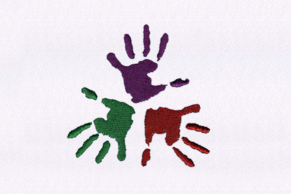 Colorful Hands Embroidery Design Review