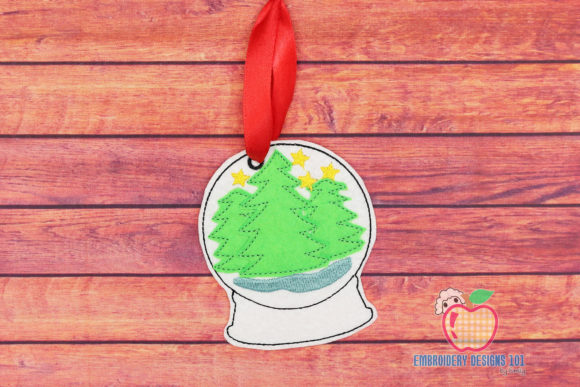 Snow Globe with a Christmas Tree