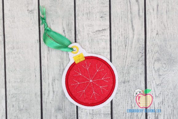 Snowflake Christmas Ball Ornament: A Designer's Craft Fair Review